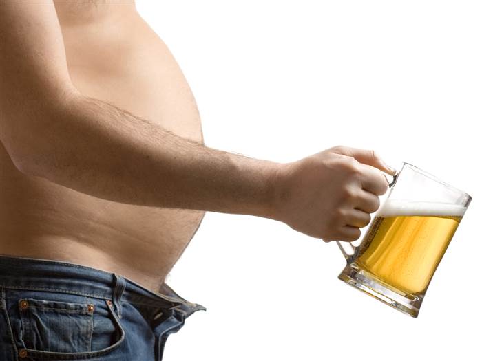пиво и лишний вес
